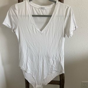 NWOT White bodysuit size L